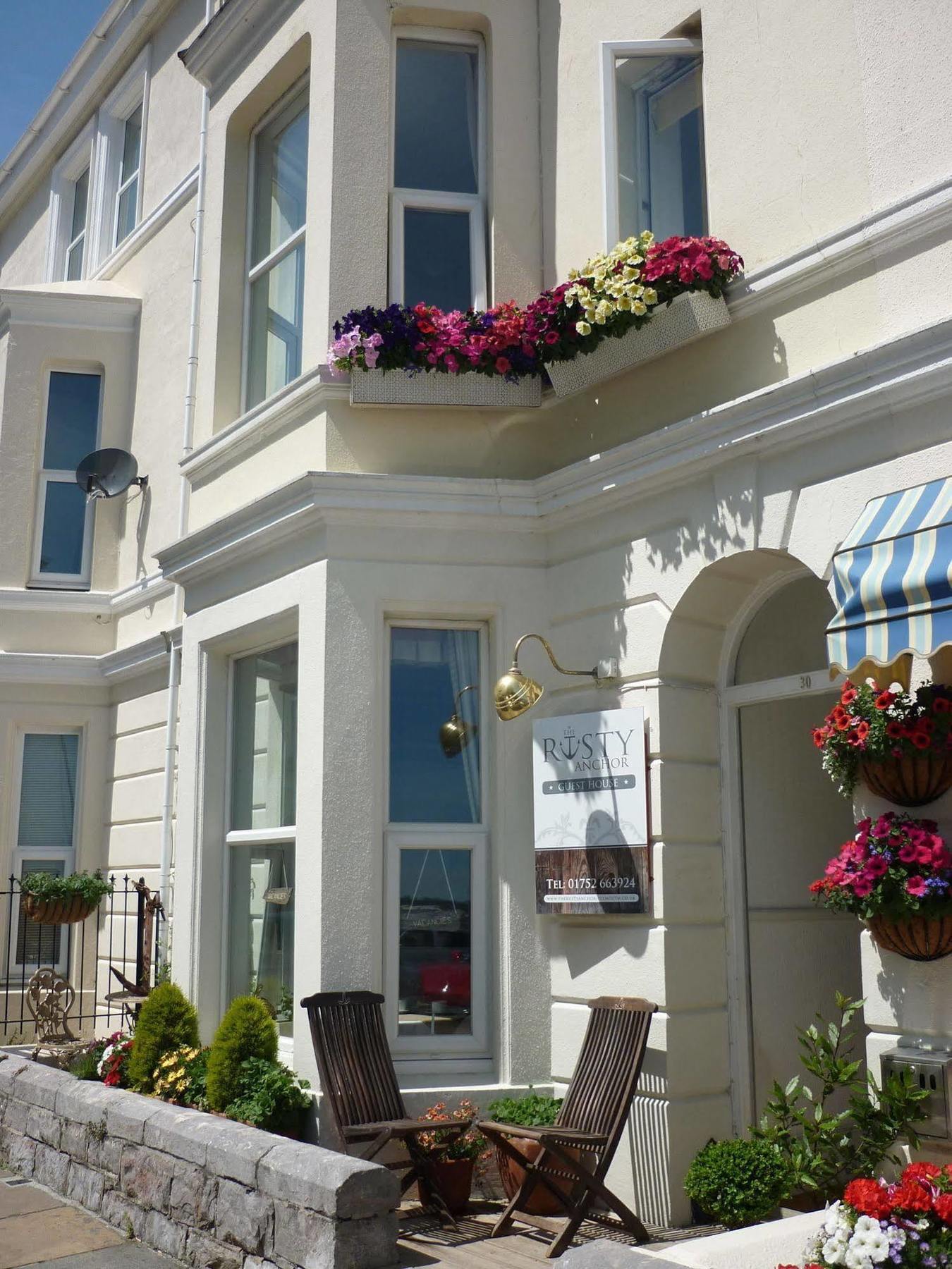 The Rusty Anchor Guesthouse Plymouth Exterior foto
